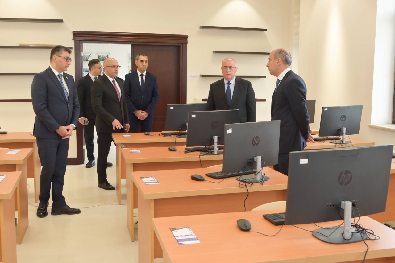 Nazir İsmayıllı Dövlət Peşə Təhsil Mərkəzinin Qobustan korpusunda - FOTOLAR