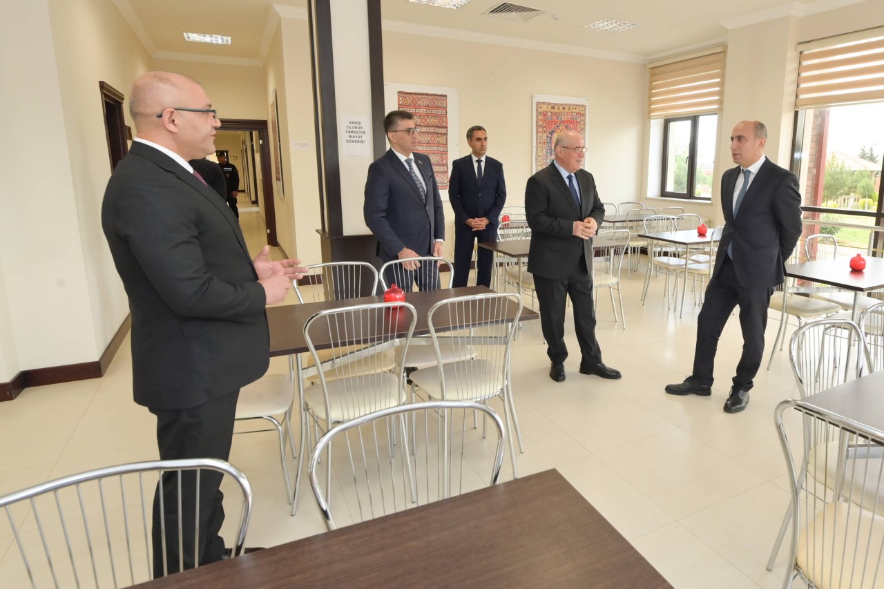 Nazir İsmayıllı Dövlət Peşə Təhsil Mərkəzinin Qobustan korpusunda - FOTOLAR
