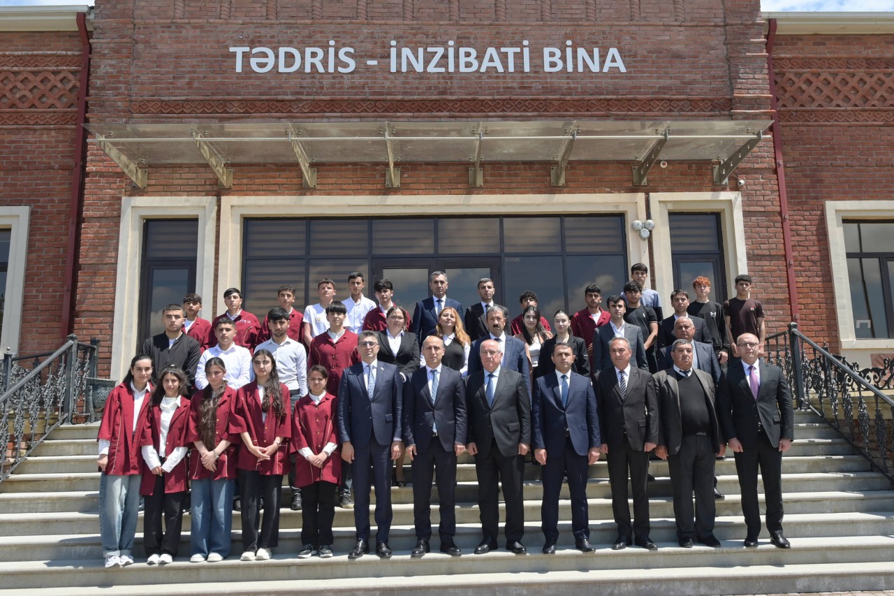 Nazir İsmayıllı Dövlət Peşə Təhsil Mərkəzinin Qobustan korpusunda - FOTOLAR