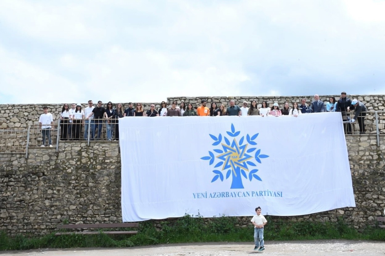 YAP Sumqayıt şəhər təşkilatı Qarabağa səfər təşkil etdi - FOTOLAR