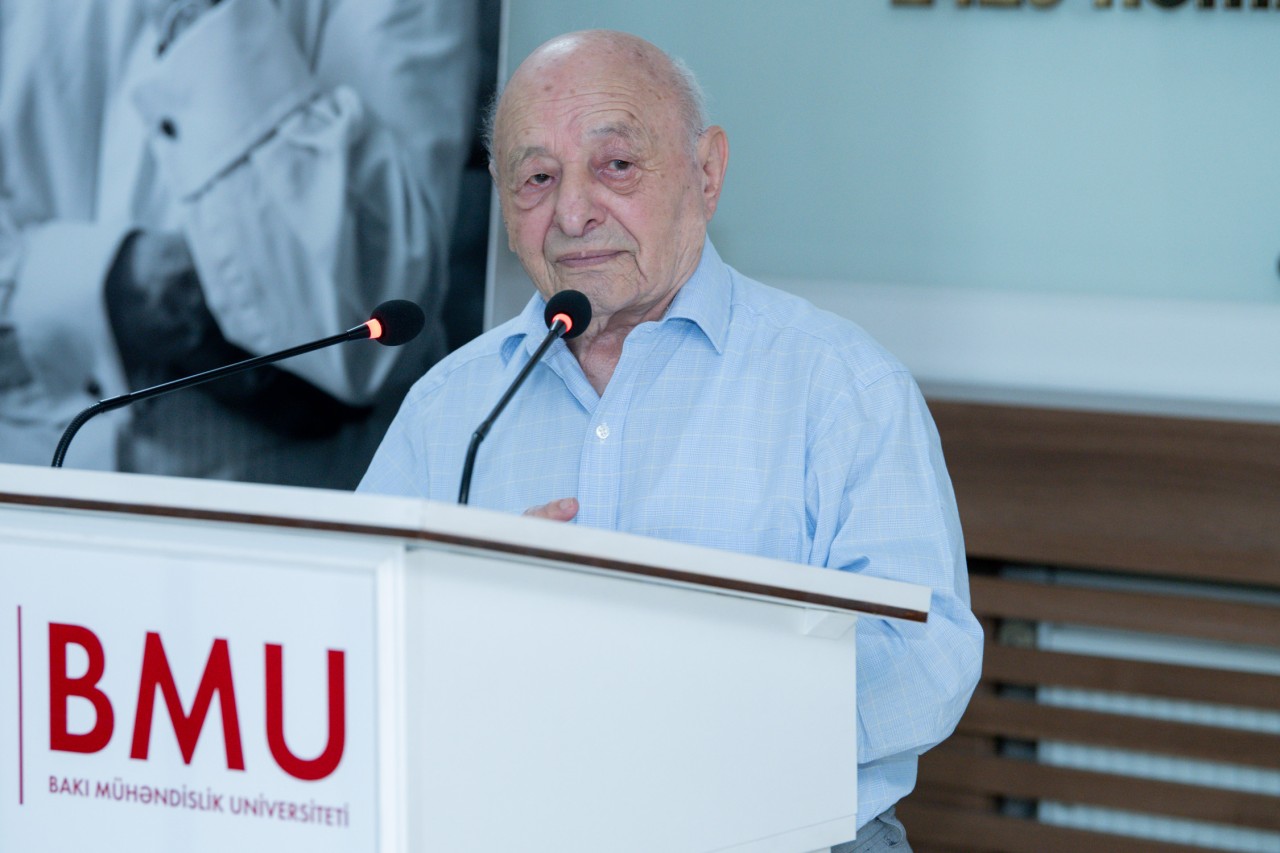 BMU-da Ömər Eldarovun yaradıcılığına həsr olunmuş sərgi keçirilib - FOTOLAR