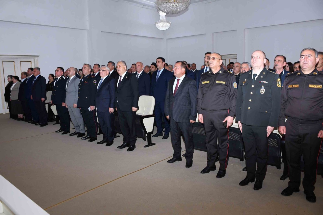 Ağdamda 28 May- Müstəqillik gününə həsr olunmuş tədbir keçirilib - FOTOLAR