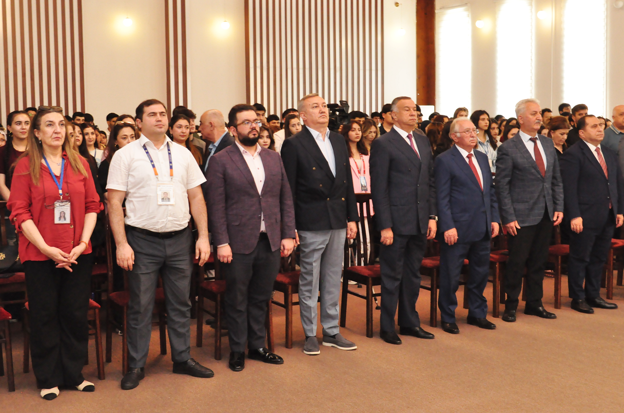 YAP Nərimanov rayon təşkilatı Müstəqillik Gününə həsr olunmuş tədbir keçirdi - FOTOLAR