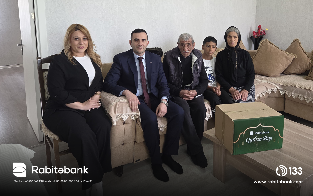 "Rabitəbank" Qarabağda şəhid və qazi ailələrini ziyarət etdi - FOTOLAR
