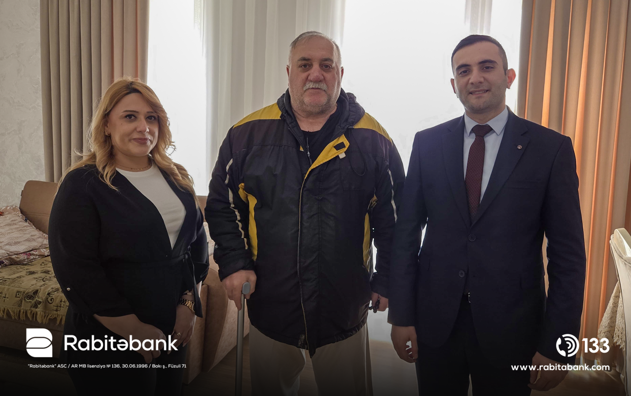 "Rabitəbank" Qarabağda şəhid və qazi ailələrini ziyarət etdi - FOTOLAR
