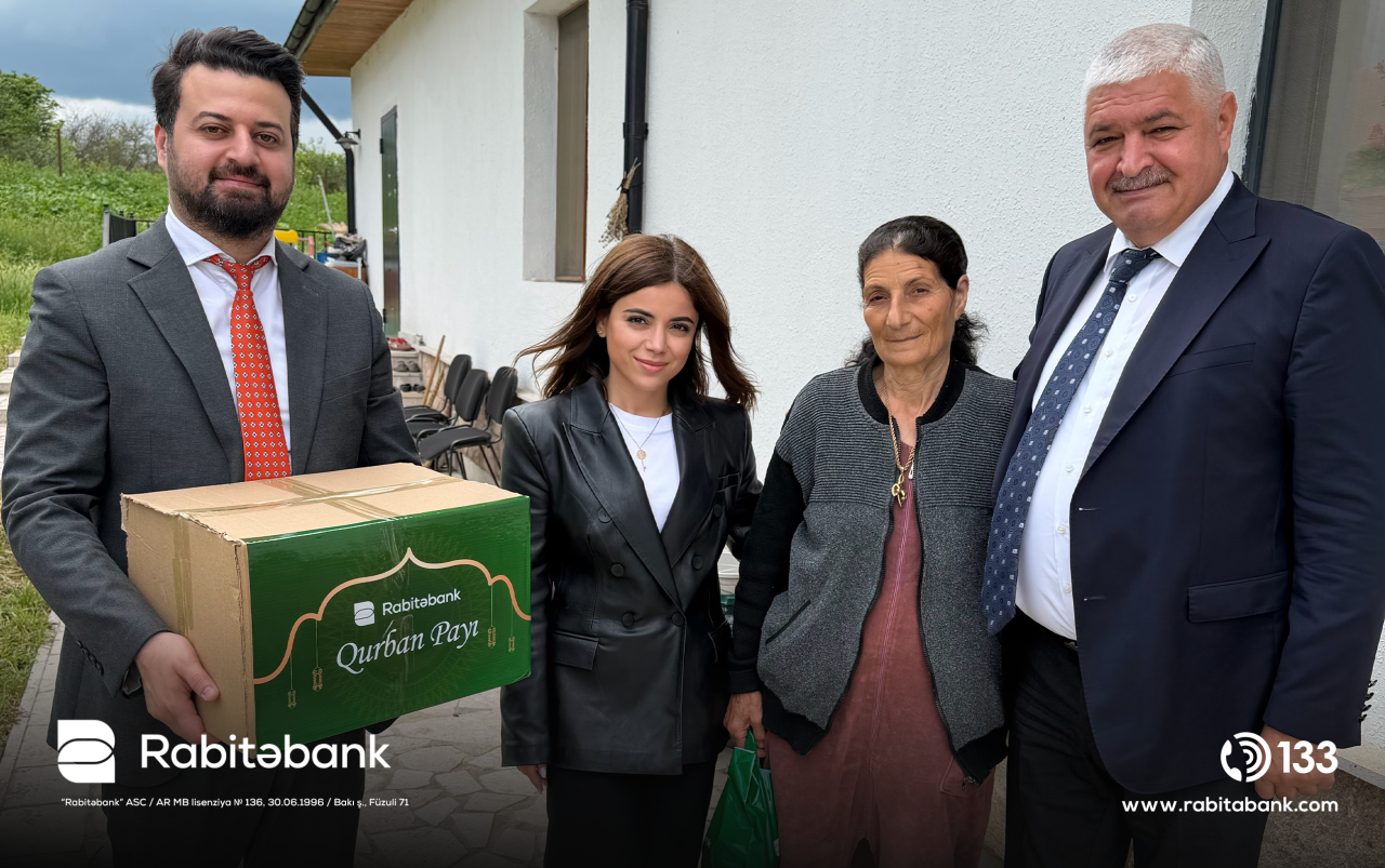 "Rabitəbank" Qarabağda şəhid və qazi ailələrini ziyarət etdi - FOTOLAR