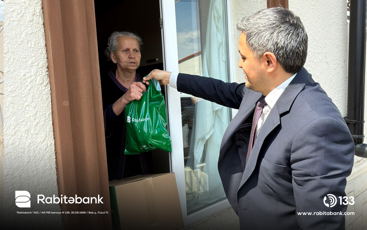 "Rabitəbank" Qarabağda şəhid və qazi ailələrini ziyarət etdi - FOTOLAR