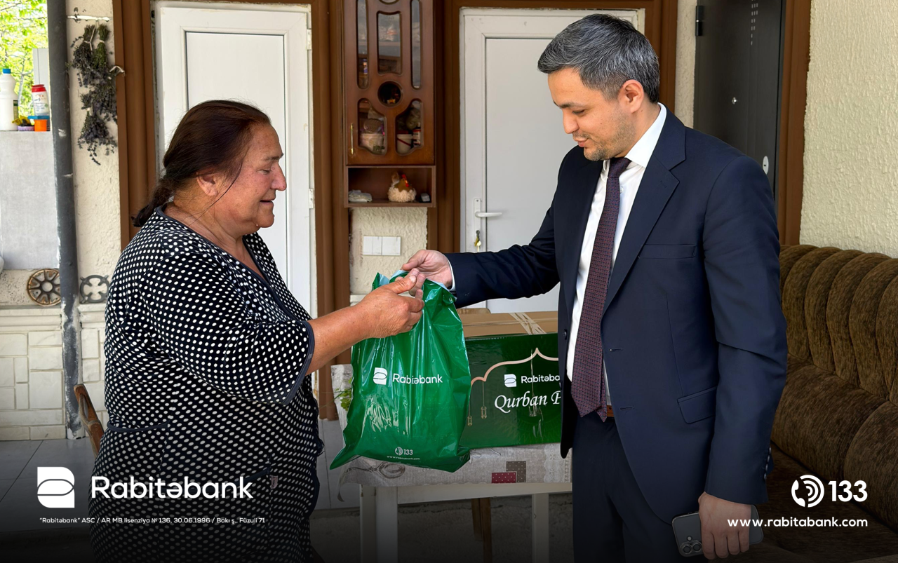 "Rabitəbank" Qarabağda şəhid və qazi ailələrini ziyarət etdi - FOTOLAR