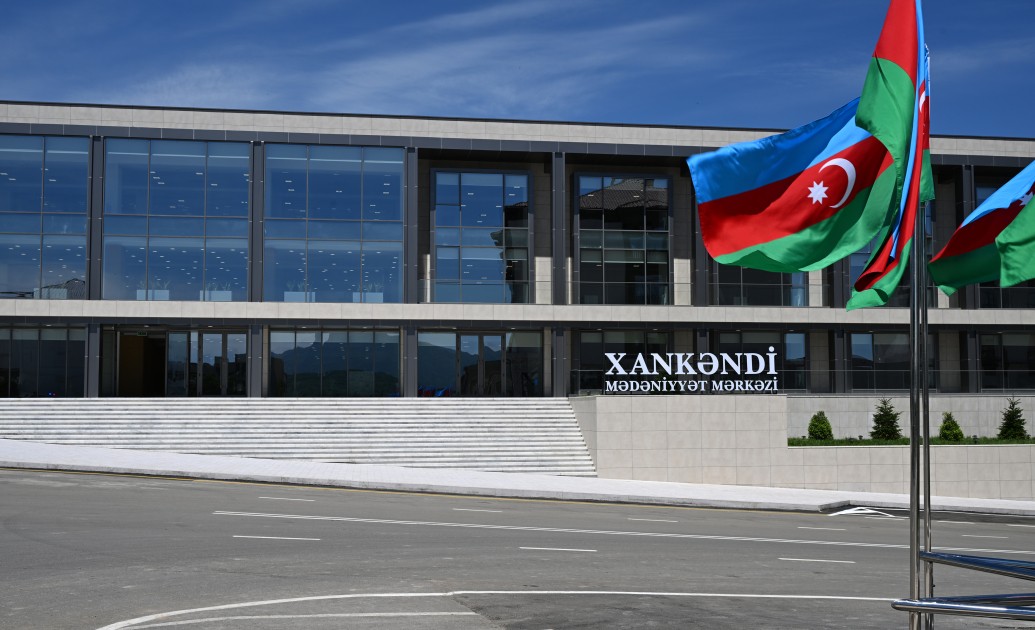 Prezident Xankəndidə açılışda iştirak edib - FOTOLAR