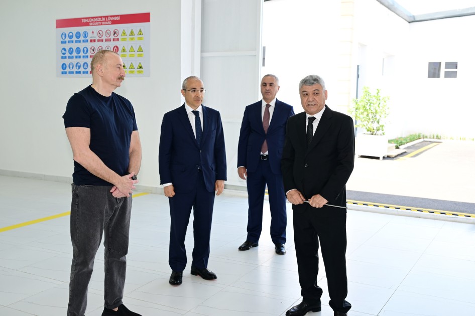 Xocalıda Qarabağ Tekstil Evi” MMC istifadəyə verildi - FOTOLAR