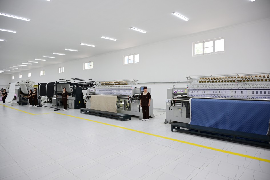 Xocalıda Qarabağ Tekstil Evi” MMC istifadəyə verildi - FOTOLAR