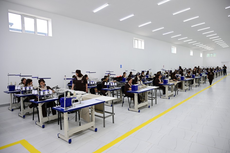 Xocalıda Qarabağ Tekstil Evi” MMC istifadəyə verildi - FOTOLAR