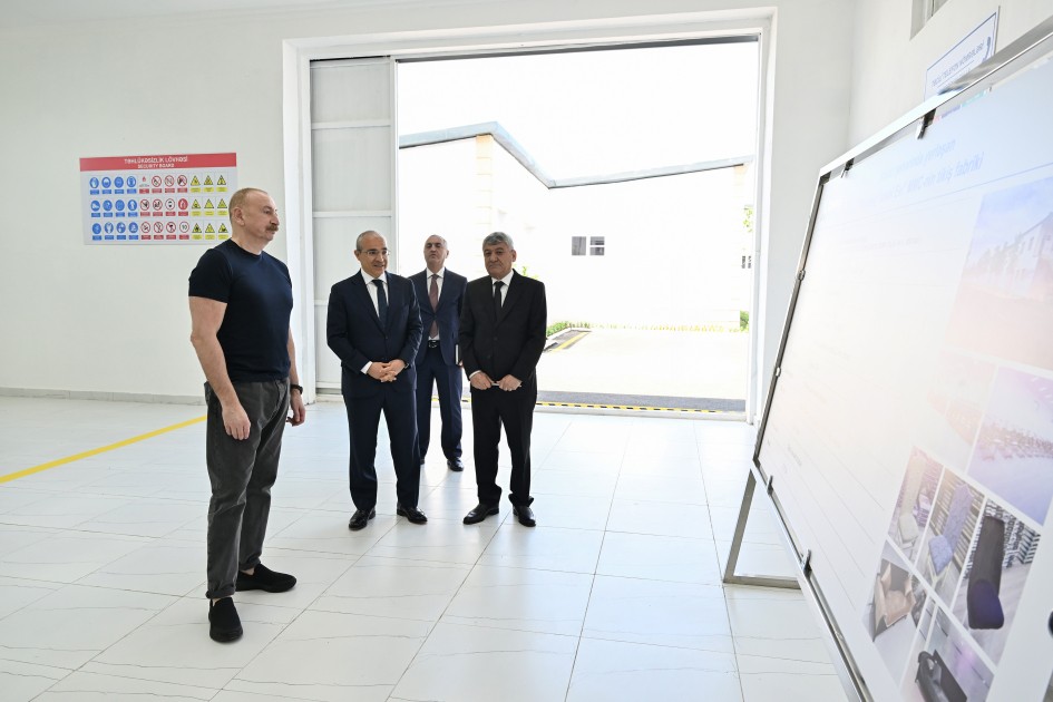 Xocalıda Qarabağ Tekstil Evi” MMC istifadəyə verildi - FOTOLAR