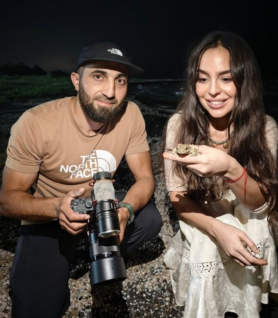Leyla və Arzu Əliyevalar Lənkəranda - FOTOLAR