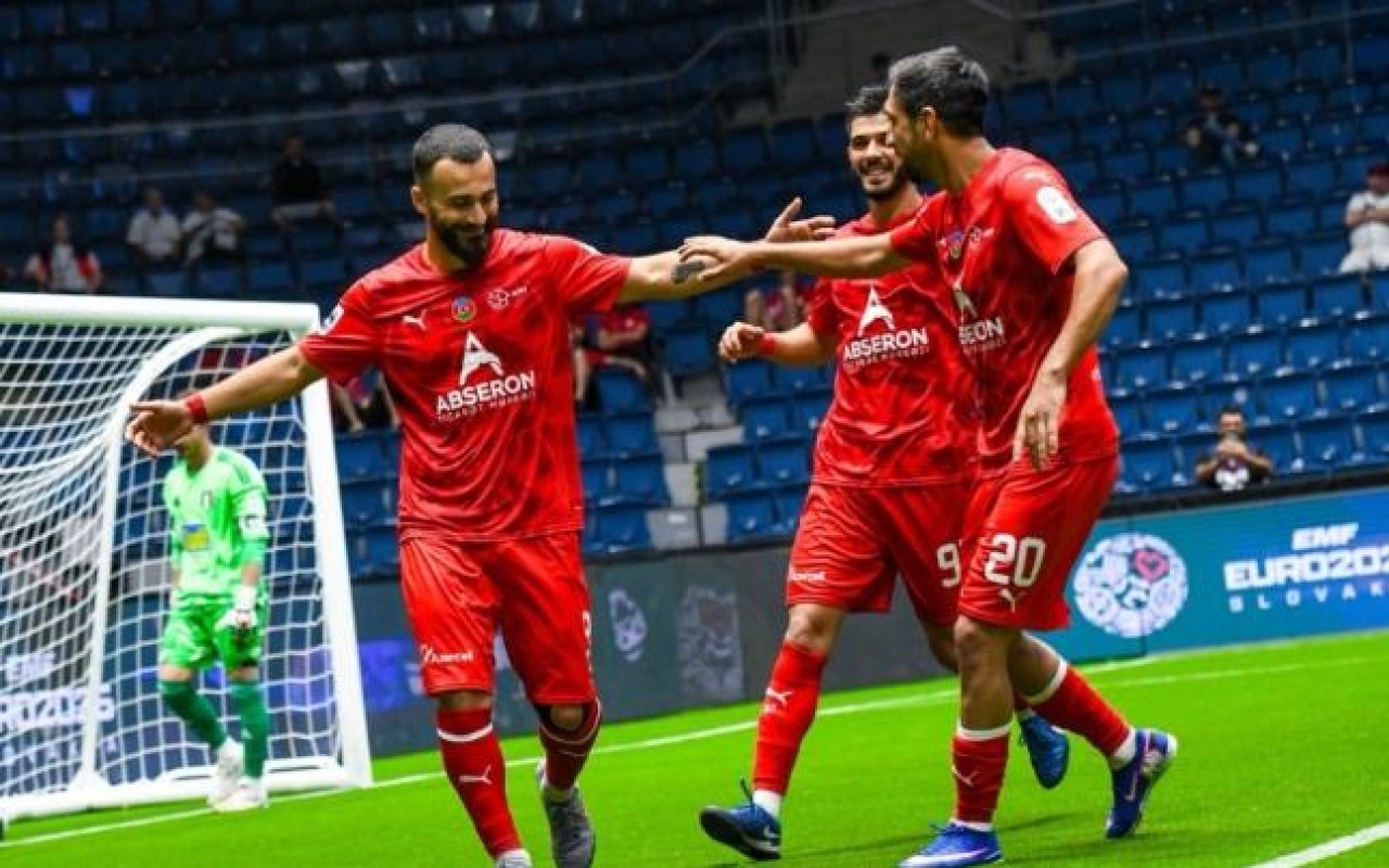 Azərbaycan millisi Fransaya qalib gəldi 