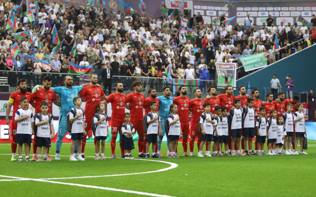Azərbaycan millisi 1/8 final oyununa çıxır 
