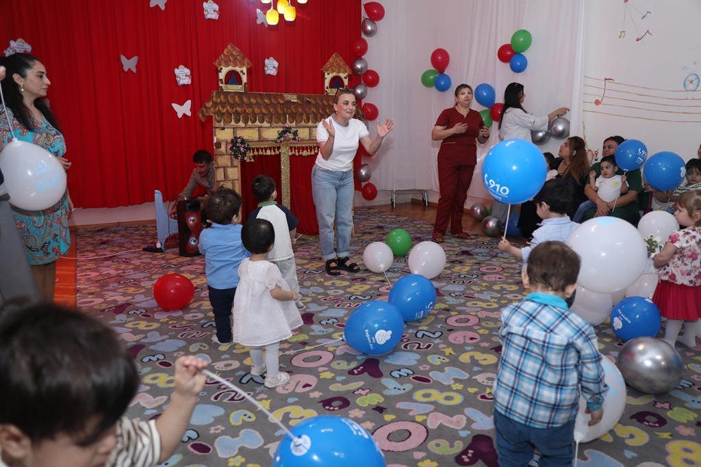 1 saylı körpələr evinə ziyarət təşkil olundu - FOTOLAR
