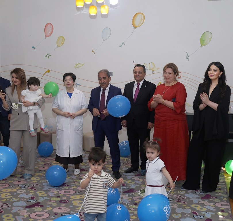 1 saylı körpələr evinə ziyarət təşkil olundu - FOTOLAR