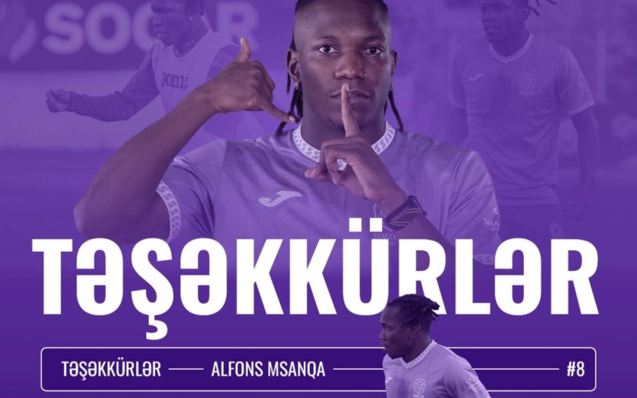"Şamaxı" legioner futbolçu ilə vidalaşdı