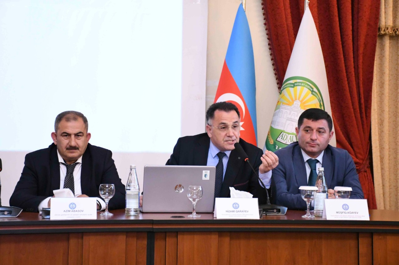 Hesablama Palatası ADAU-da görüşlər keçirib - FOTOLAR