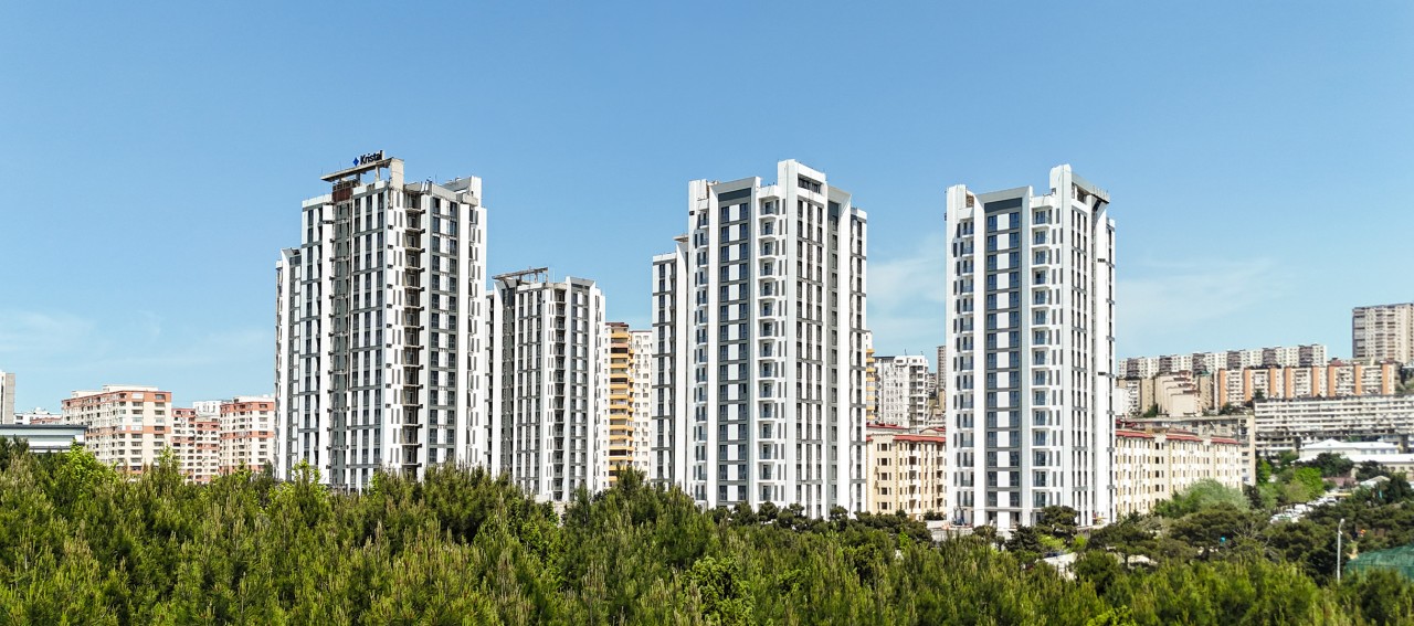 "Highland Residence"də dəniz mənzərəli 2 otaq studiya mənzillər satışda - "Kristal"