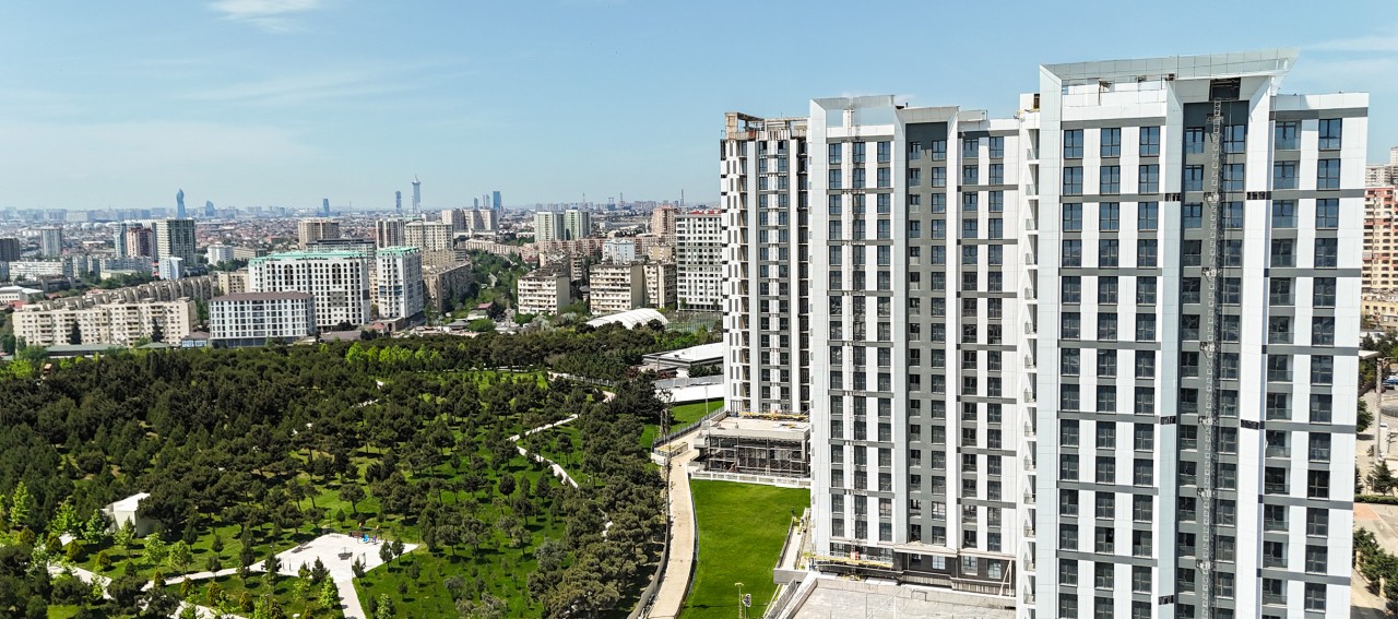 "Highland Residence"də dəniz mənzərəli 2 otaq studiya mənzillər satışda - "Kristal"
