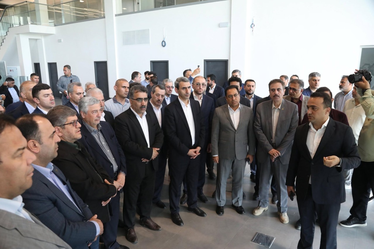Azərbaycan və İranın dəmir yolu rəsmiləri Astara Terminalındakı tikinti işi ilə tanış oldu - FOTOLAR