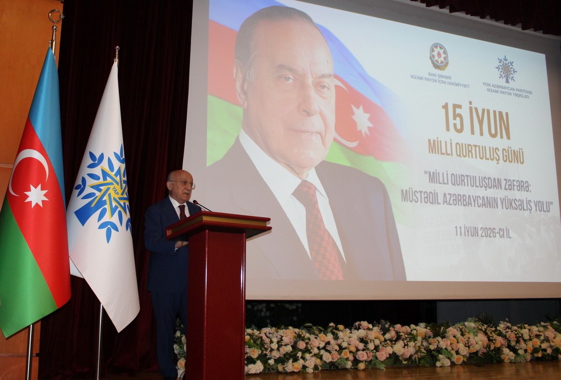 YAP Nizami rayon təşkilatı tədbir keçirdi - FOTOLAR