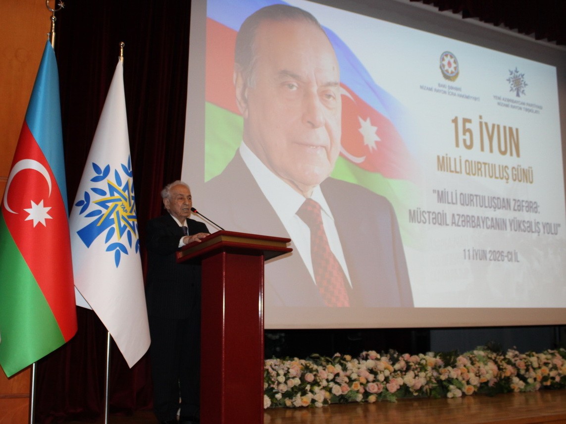 YAP Nizami rayon təşkilatı tədbir keçirdi - FOTOLAR
