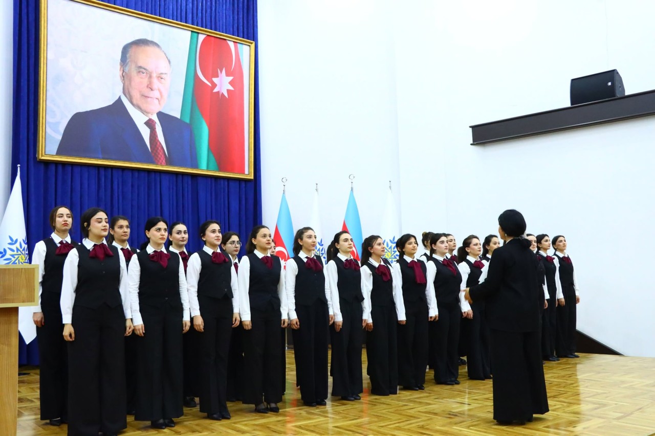 Gəncədə Milli Qurtuluş Gününə həsr olunmuş tədbir keçirilib - FOTOLAR