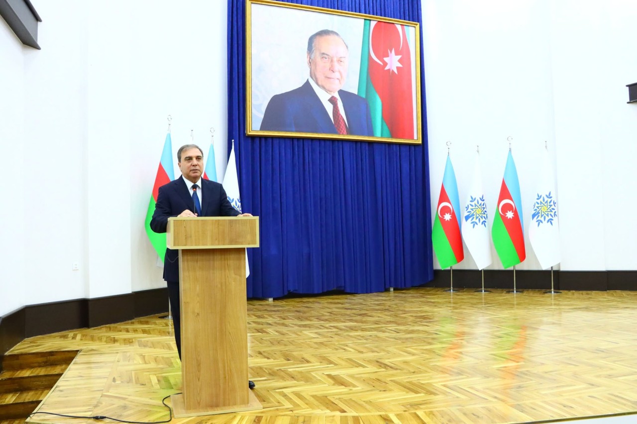 Gəncədə Milli Qurtuluş Gününə həsr olunmuş tədbir keçirilib - FOTOLAR