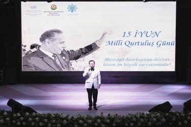 Xətaidə "15 iyun-Azərbaycan tarixində dönüş nöqtəsi" adlı möhtəşəm konsert təşkil edildi - FOTOLAR (VİDEO)