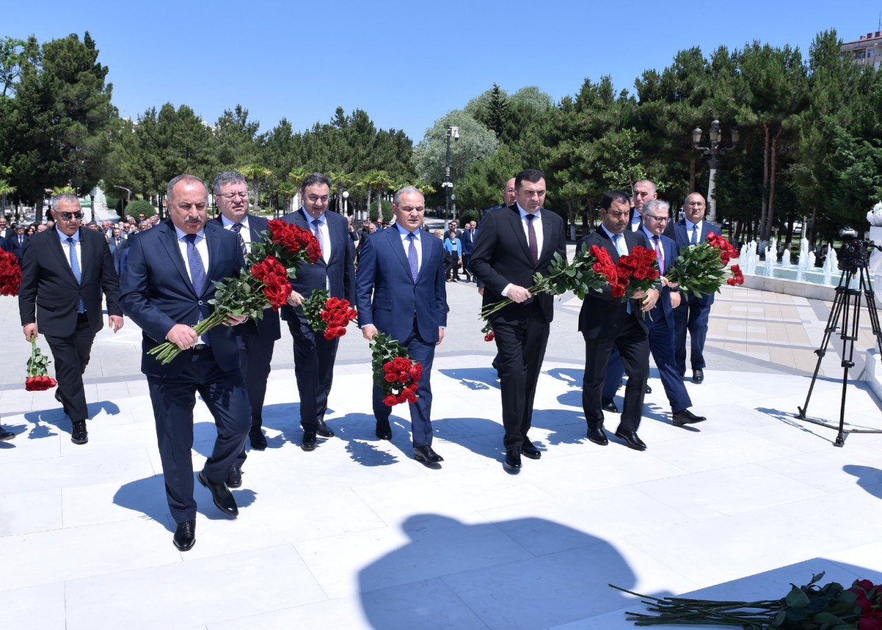 Sumqayıtda Milli Qurtuluş Günü qeyd olundu  - FOTOLAR