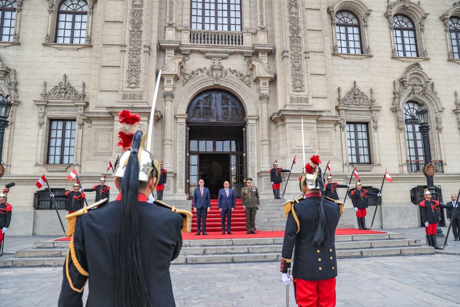 Peru Prezidenti Azərbaycan səfirinin etimadnaməsini qəbul etdi - FOTOLAR