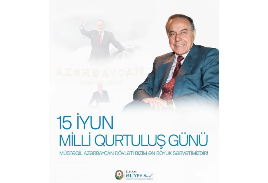 Prezidentdən Milli Qurtuluş Günü paylaşımı - FOTO