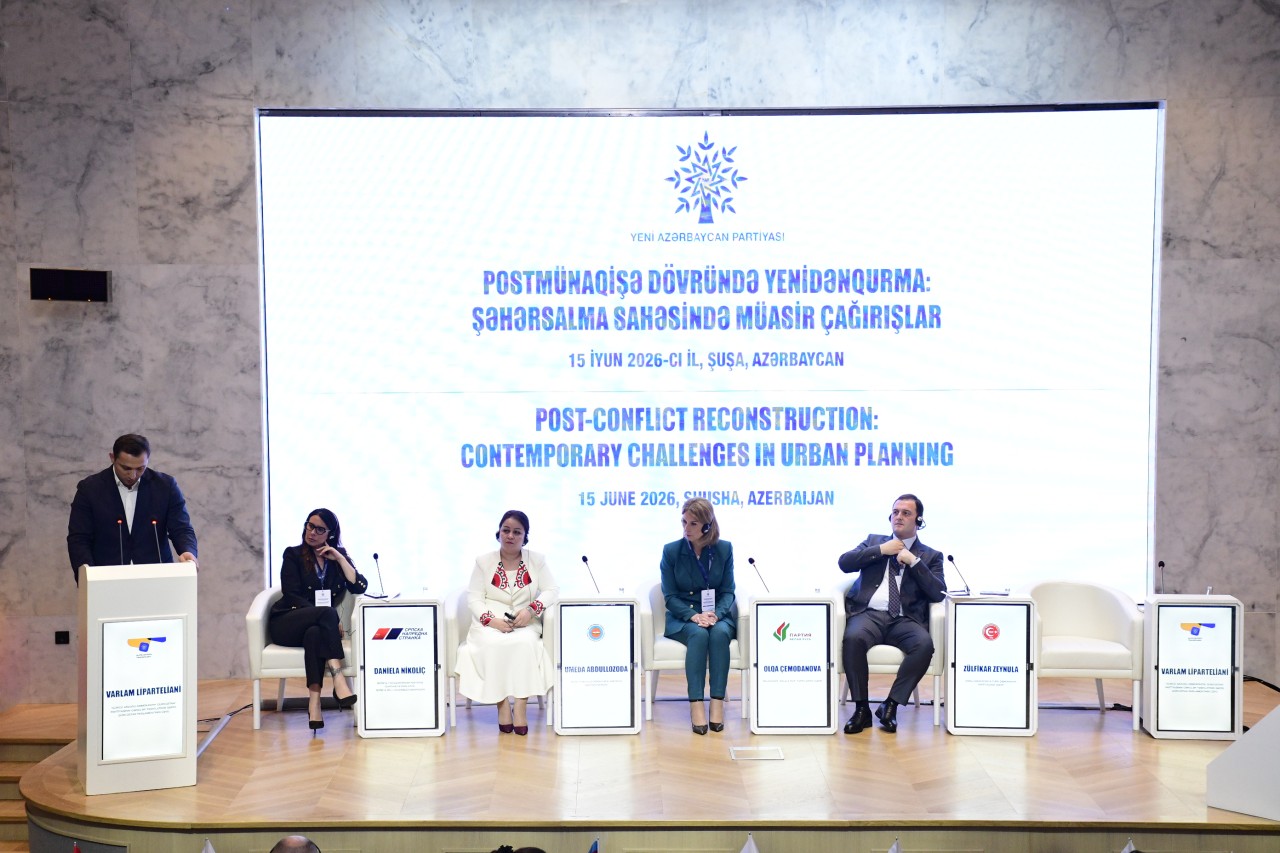 Şuşada beynəlxalq konfrans keçirildi - FOTOLAR