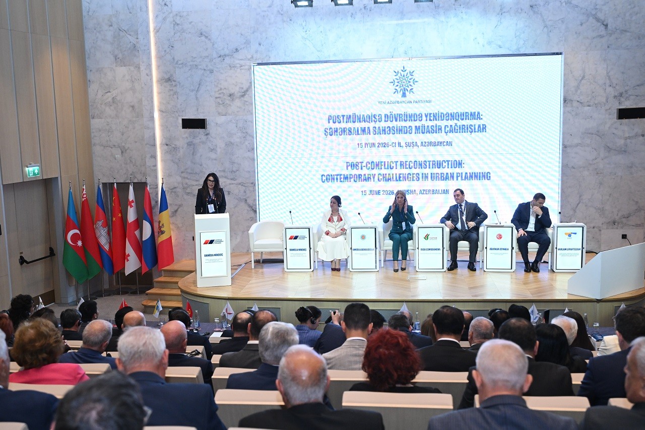 Şuşada beynəlxalq konfrans keçirildi - FOTOLAR
