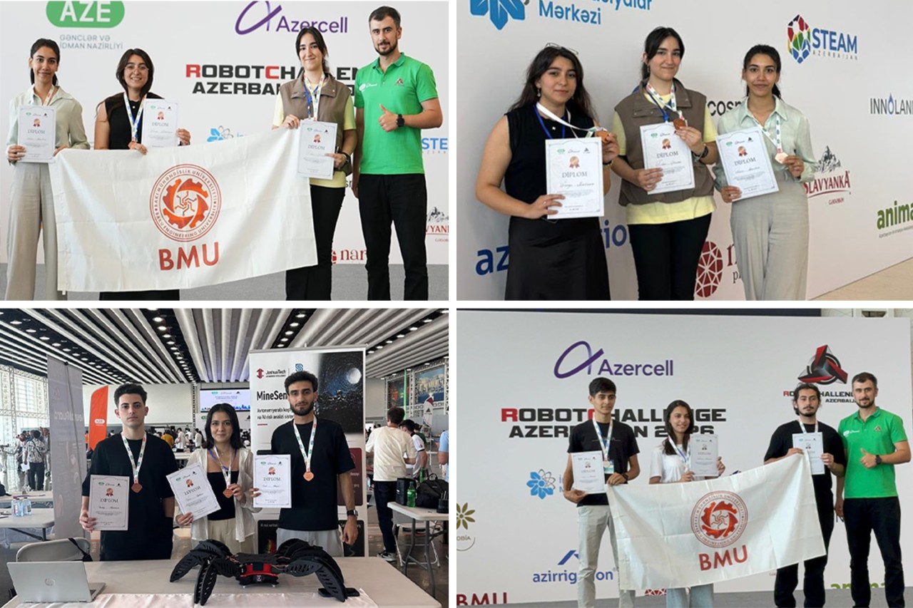 Azərbaycanlı tələbələr beynəlxalq yarışda uğur qazanıblar - FOTOLAR
