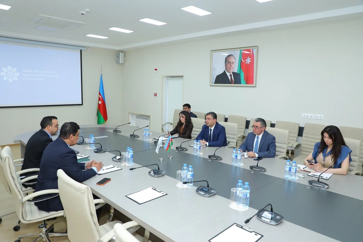 MEDİA və İsƏT Xəbər Agentlikləri Birliyi əməkdaşlıq perspektivlərini müzakirə etdi - FOTOLAR