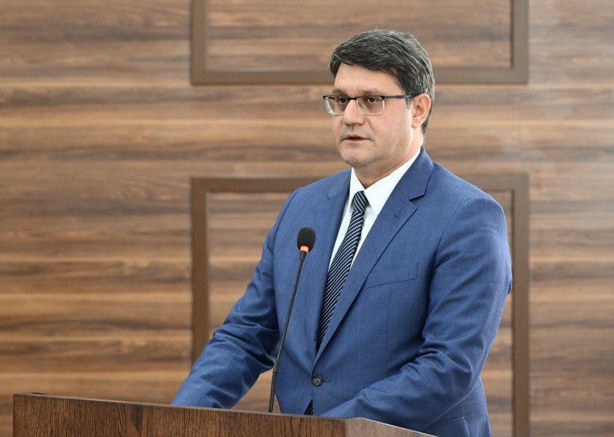 Samir Nuriyev Ağdərədə iclas keçirdi - FOTOLAR