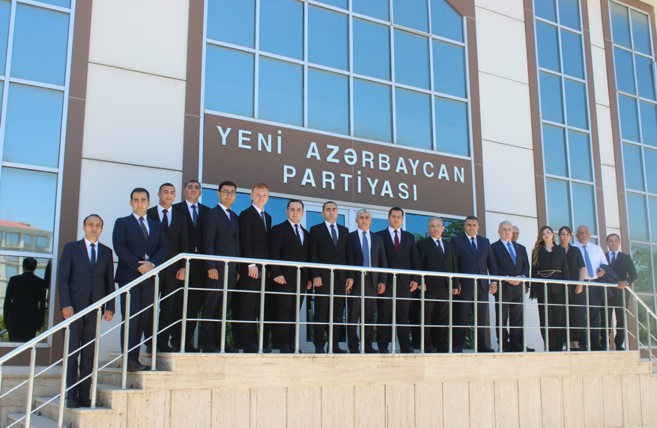 YAP Nizami rayon təşkilatının nümayəndələri Naxçıvana səfər ediblər - FOTOLAR