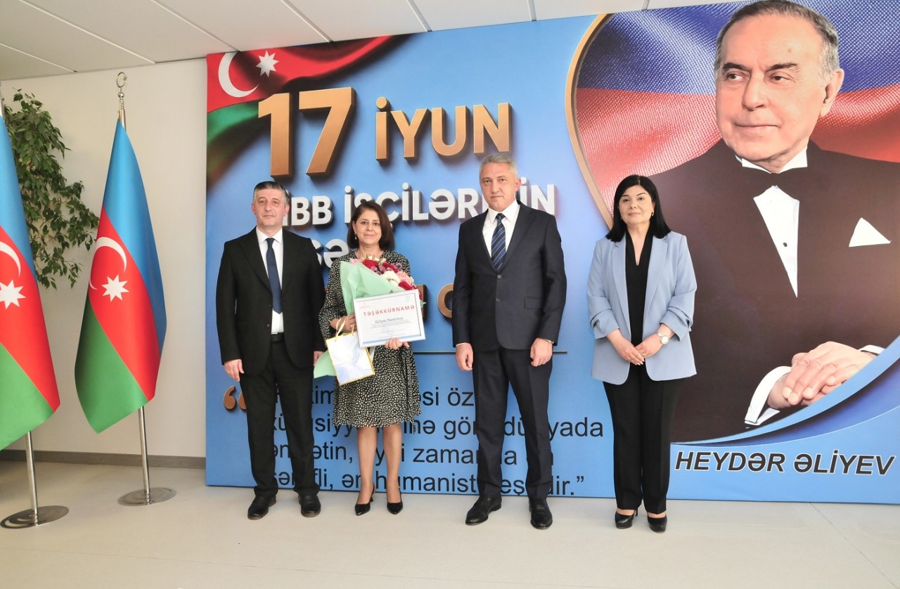 Abşeron rayonunda “17 İyun Tibb İşçilərinin Peşə Bayramı Günü” qeyd edilib - FOTOLAR