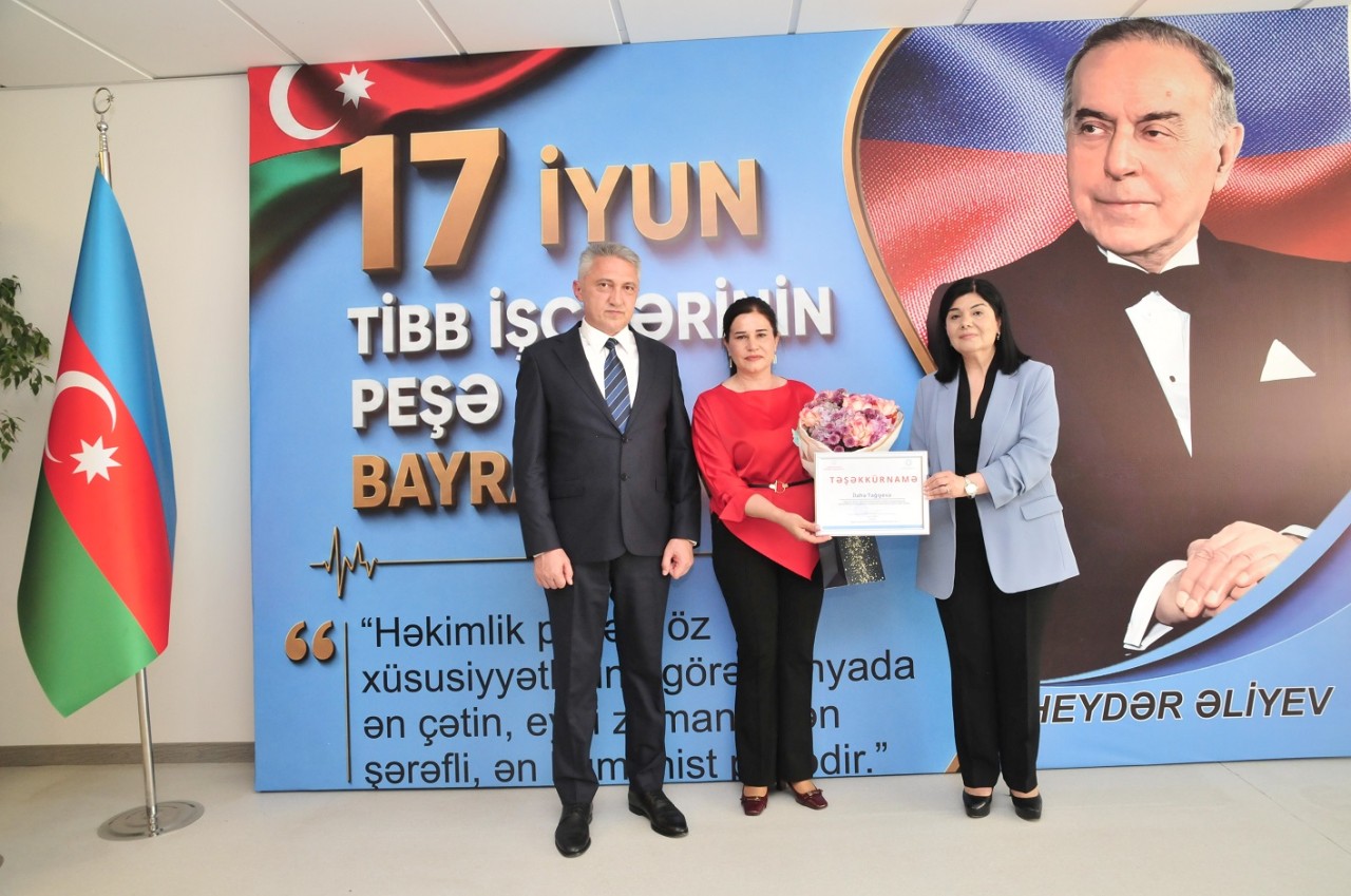 Abşeron rayonunda “17 İyun Tibb İşçilərinin Peşə Bayramı Günü” qeyd edilib - FOTOLAR