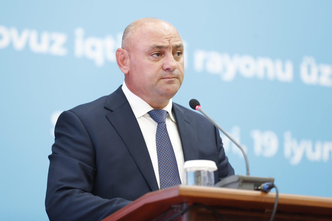 Natiq Əmirov Şəmkirdə regional müşavirə keçirdi - FOTOLAR