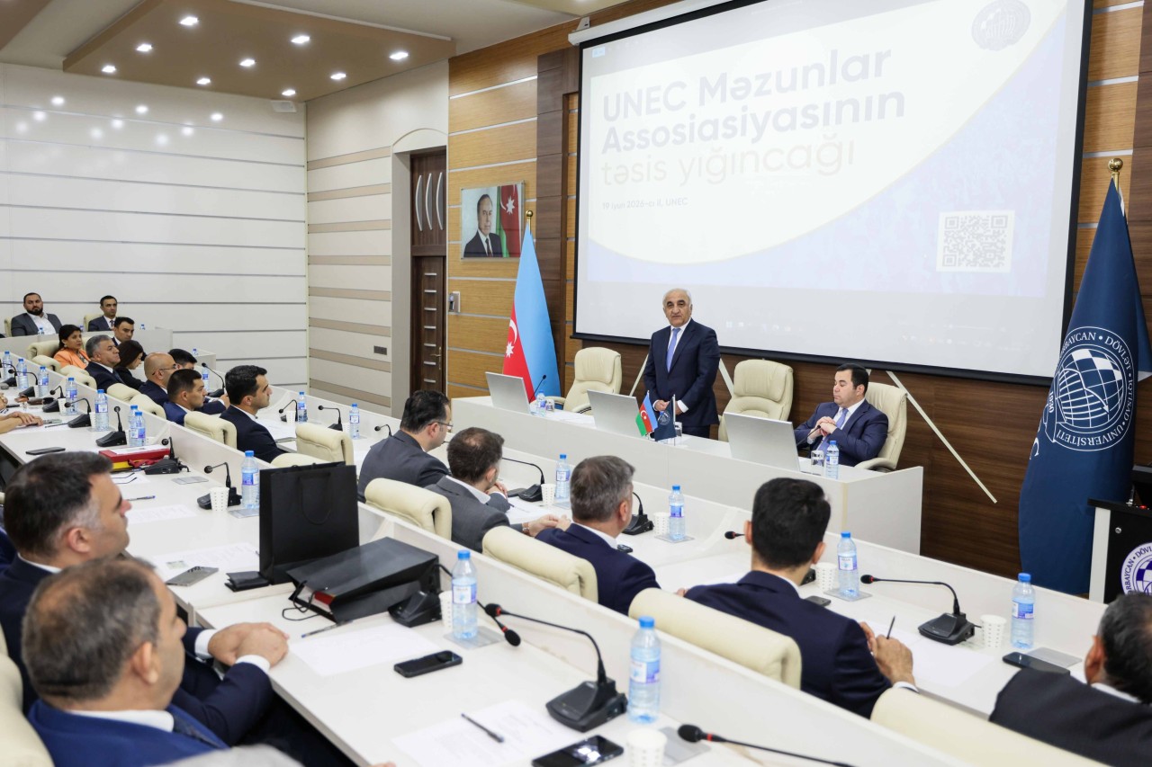 UNEC Məzunları Assosiasiyası təsis edildi - FOTOLAR
