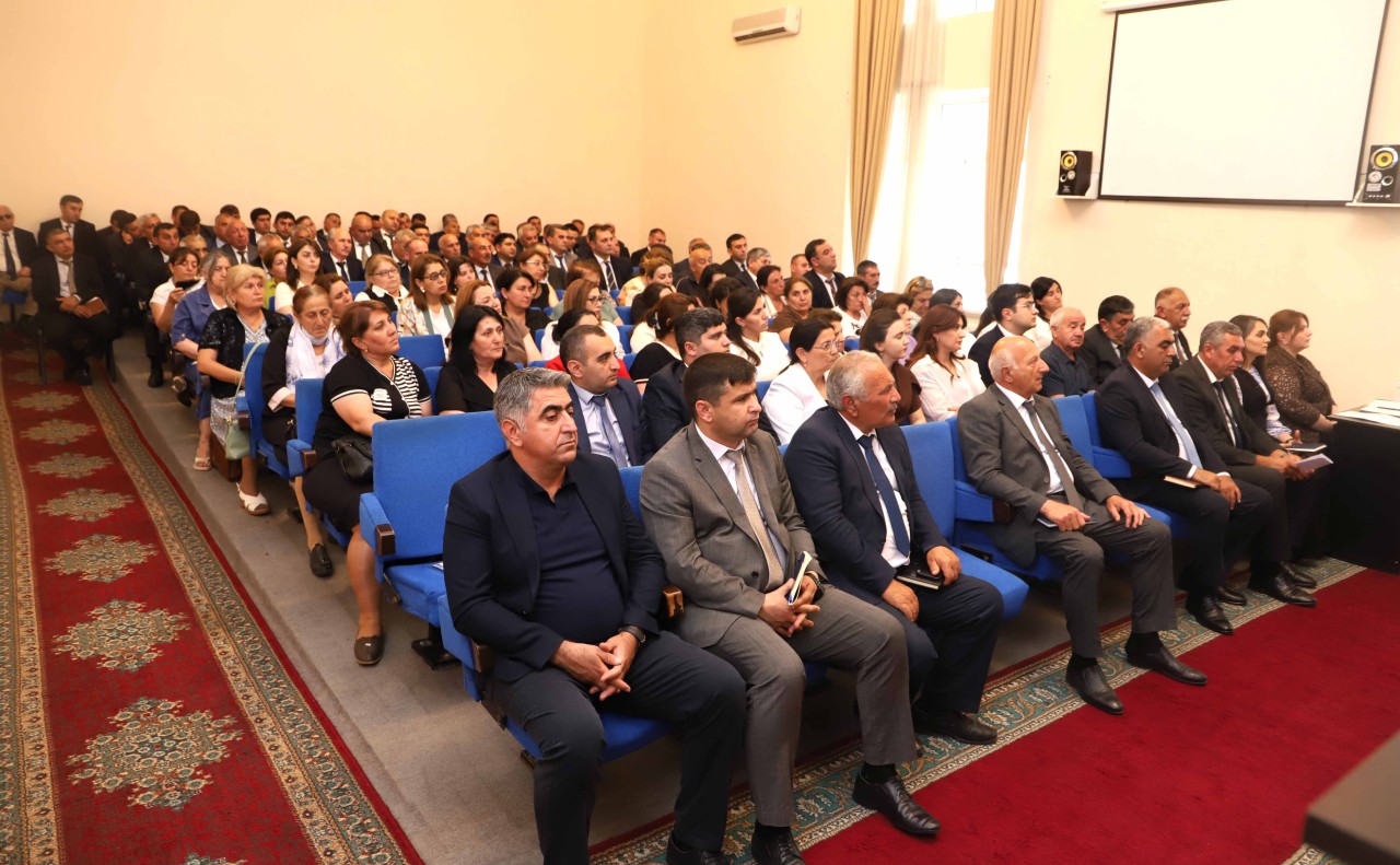 Ağstafada narkomaniya əleyhinə həsr olunmuş tədbir keçirildi - FOTOLAR