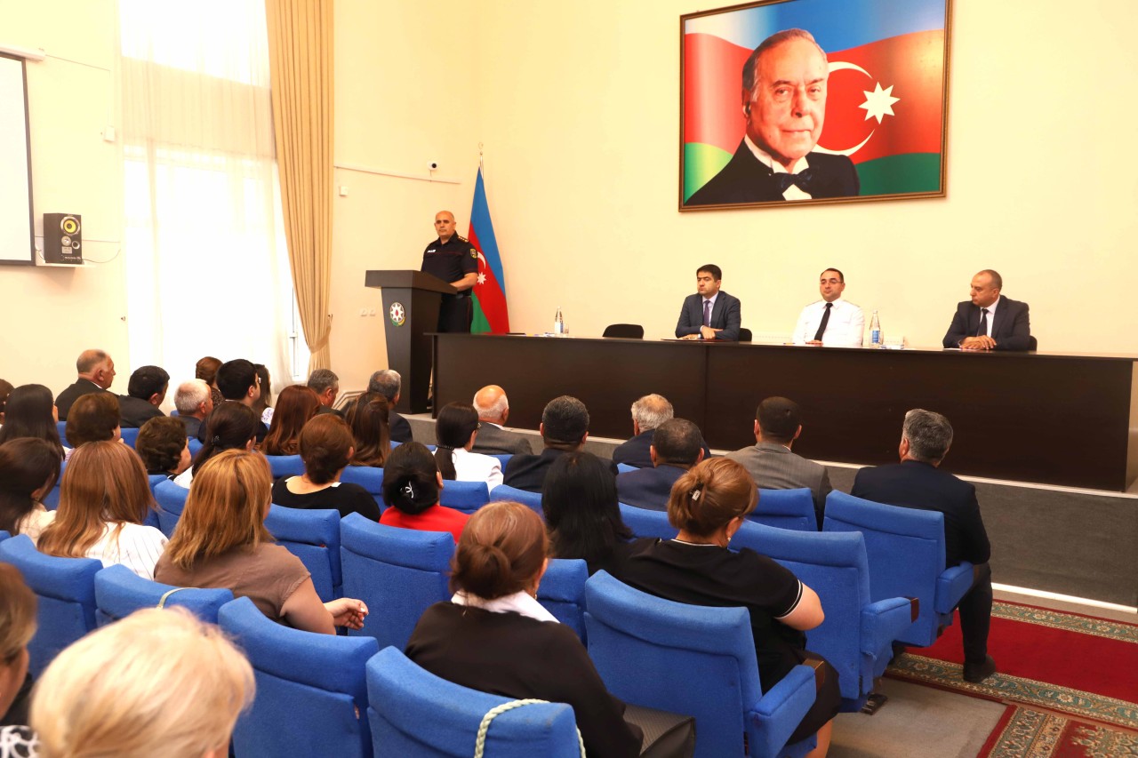 Ağstafada narkomaniya əleyhinə həsr olunmuş tədbir keçirildi - FOTOLAR