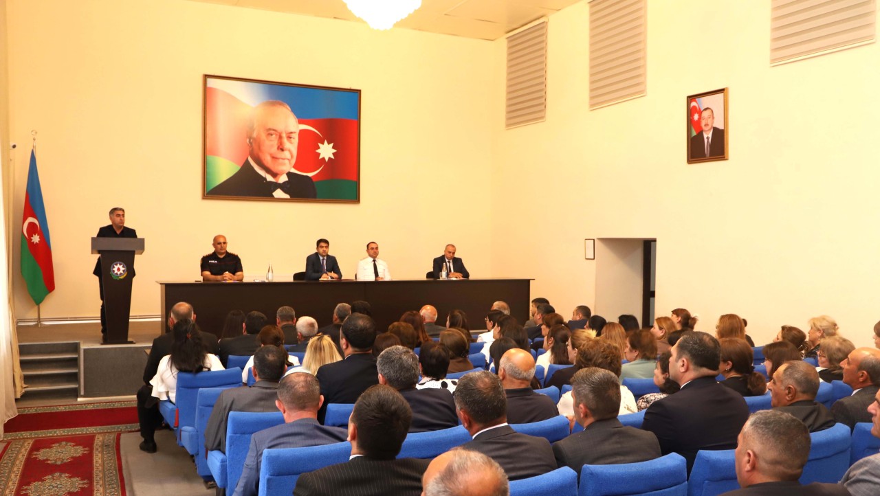 Ağstafada narkomaniya əleyhinə həsr olunmuş tədbir keçirildi - FOTOLAR