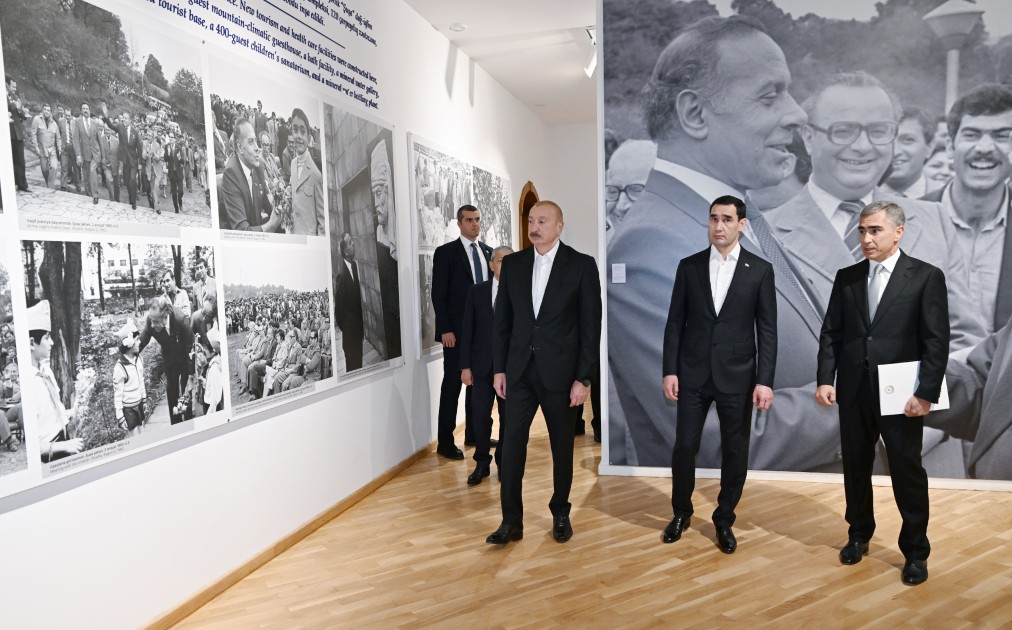 Şuşada “Heydər Əliyev və Qarabağ” sərgisi ilə tanışlıq - FOTOLAR