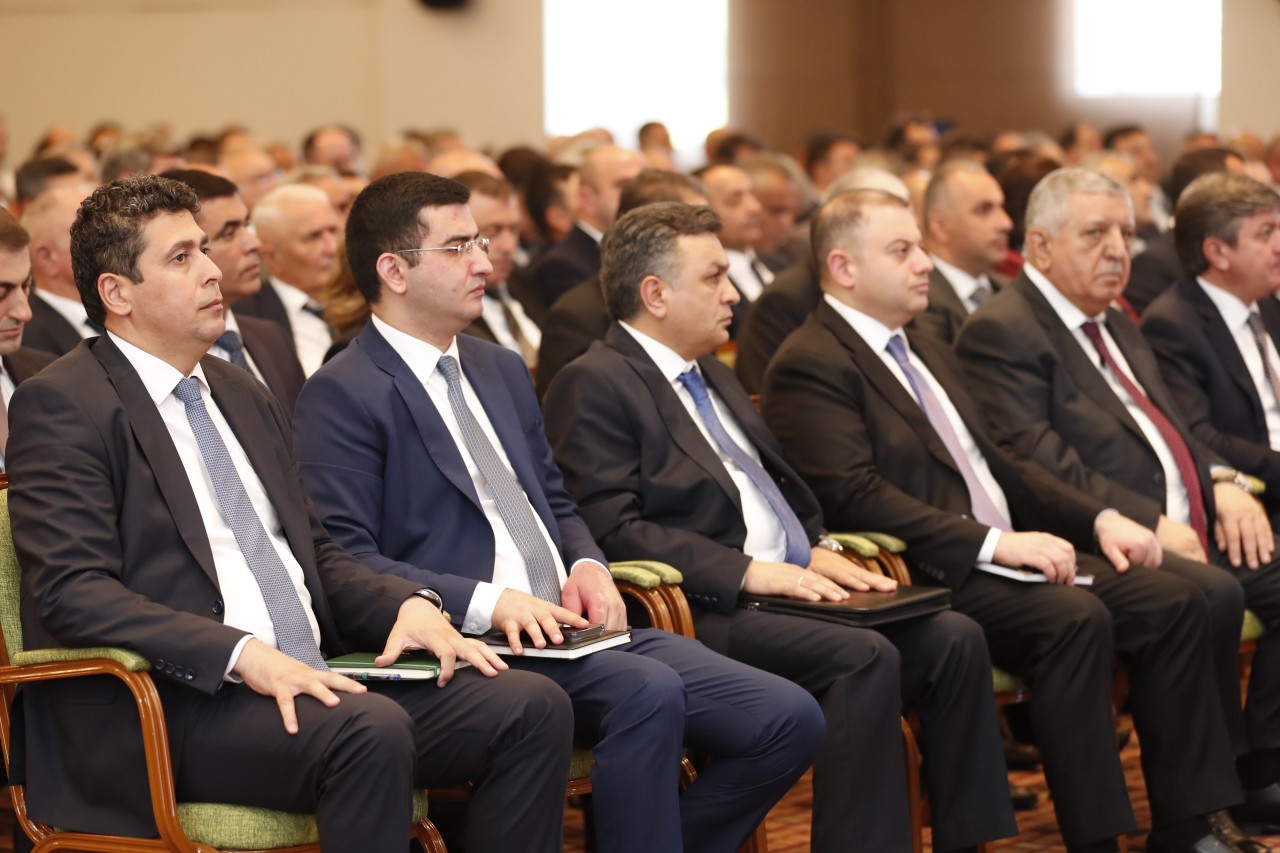 Prezidentin köməkçisi Qaxda regional müşavirə keçirdi - FOTOLAR